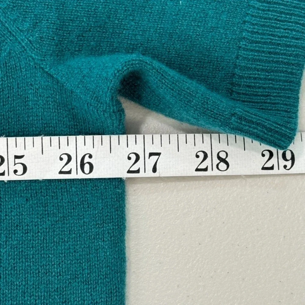 The Commons Johnny 100% Cashmere Collared Polo Sweater Short Sleeve Quiet Luxury - Picture 8 of 8